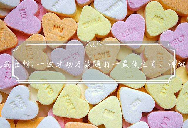 今期羊虎狗出特,一波才动万波随打一最佳生肖，详细解释落实