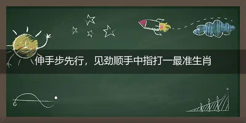 伸手步先行,见劲顺手中打一生肖